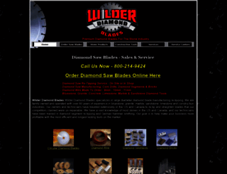 wilderdiamond.com screenshot