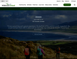wildernessireland.com screenshot