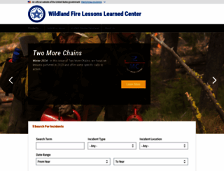 wildfirelessons.net screenshot