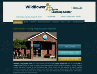 wildflowerearlylearningcenter.com screenshot