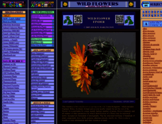 wildflowerfinder.org.uk screenshot