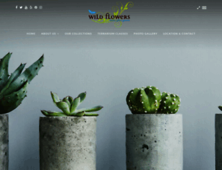 wildflowershome.com screenshot