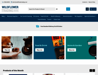 wildflowertrading.co.uk screenshot