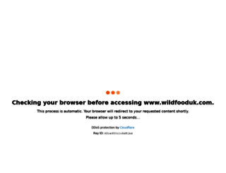 wildfooduk.com screenshot