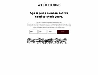 wildhorsewinery.com screenshot