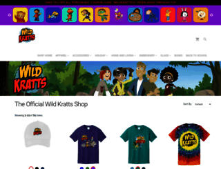 wildkratts.shop.pbskids.org screenshot