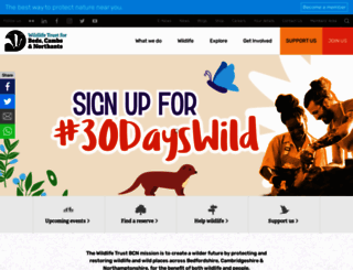 wildlifebcn.org screenshot