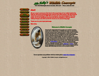 wildlifeconcepts.com screenshot