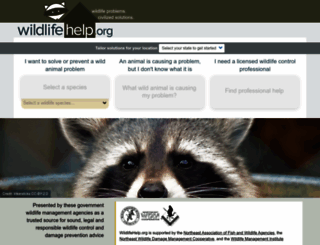 wildlifehelp.org screenshot