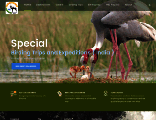 wildlifeindia.co.uk screenshot
