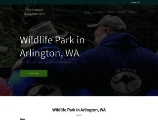 wildlifeparkarlingtonwa.com screenshot