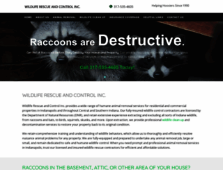 wildliferescueandcontrolinc.com screenshot