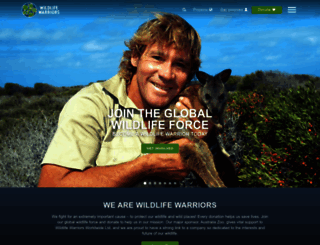 wildlifewarriors.org.au screenshot