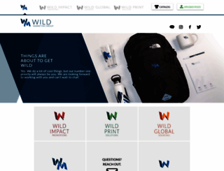 wildmarketinggroup.com screenshot