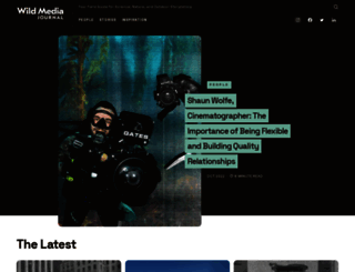 wildmediajournal.com screenshot