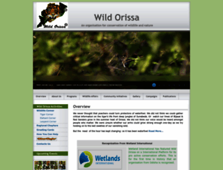 wildorissa.org screenshot