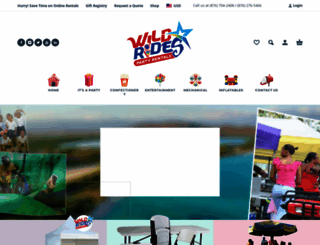 wildridesja.com screenshot