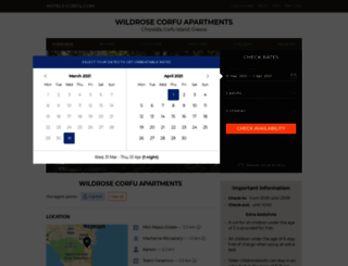 wildrose-corfu-apartments.perama.hotels-corfu.com screenshot