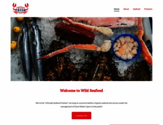wildseafoodjessup.com screenshot