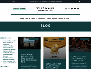 wildwashblog.co screenshot