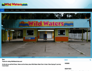 wildwatersfans.com screenshot