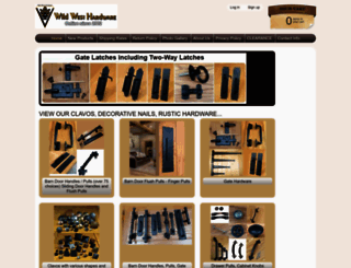 wildwesthardware.com screenshot