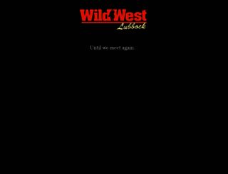 wildwestlubbock.com screenshot
