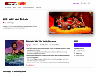 wildwildwet.singapore-tickets.com screenshot