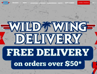wildwingrestaurants.com screenshot