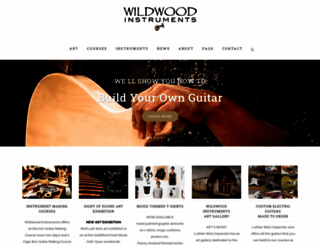 wildwoodinstruments.com.au screenshot