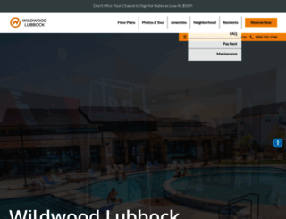 wildwoodlubbock.prospectportal.com screenshot