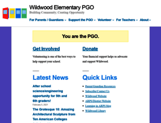 wildwoodpgo.com screenshot