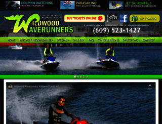 wildwoodwaverunners.com screenshot