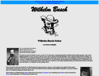 wilhelm-busch-seiten.de screenshot