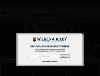 wilkesandriley.com screenshot