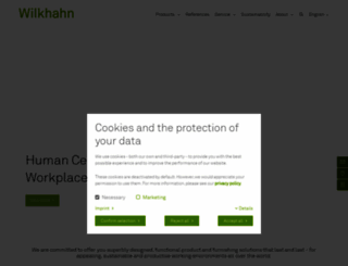 wilkhahn.com screenshot