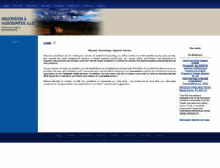 wilkinson-cpas.com screenshot