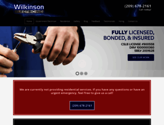 wilkinsonelectriccompany.com screenshot