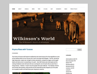 wilkinsonsworld.com screenshot