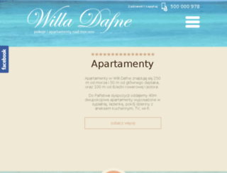 willa-dafne.pl screenshot