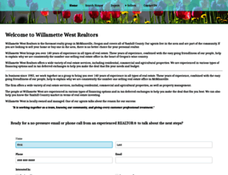 willamettewest.com screenshot