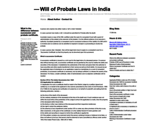 willandprobatelawindia.wordpress.com screenshot