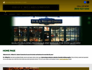 willardslumber.com screenshot