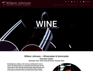 willemjohnson.com screenshot