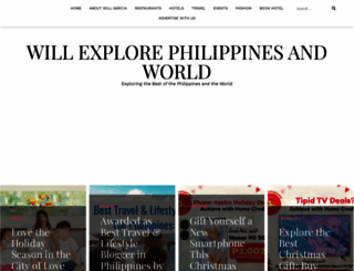 willexplorephilippines.com screenshot
