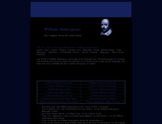 william-shakespeare.info screenshot