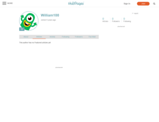 william100.hubpages.com screenshot