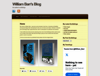 williambarr.wordpress.com screenshot