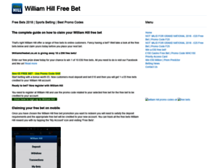williamhillfreebet.co.uk screenshot