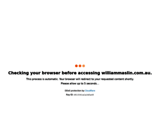 williammaslin.com.au screenshot
